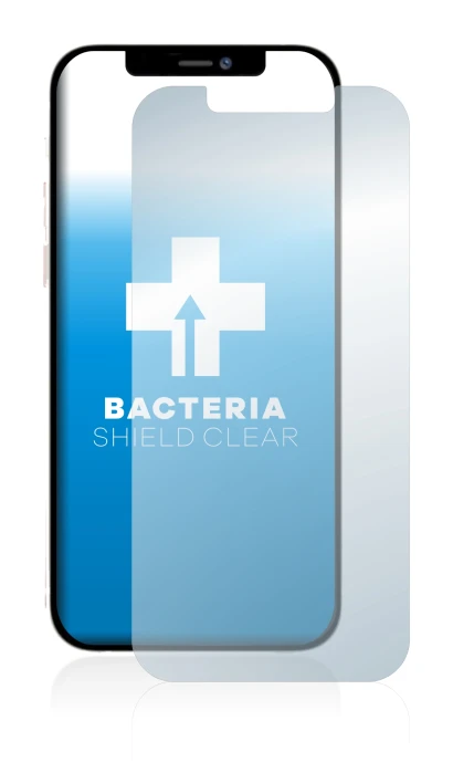 Image of the device Apple iPhone 12 Pro Max with a wide variety of screen protectors.