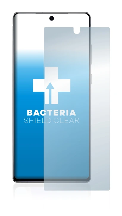 Image of the device Samsung Galaxy Note 20 with a wide variety of screen protectors.