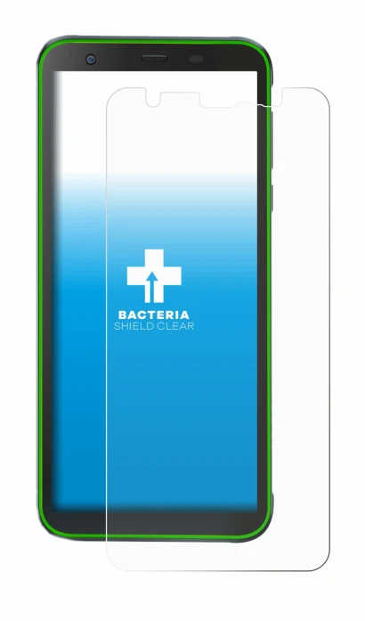Image of the device Blackview BV6300 Pro with a wide variety of screen protectors.