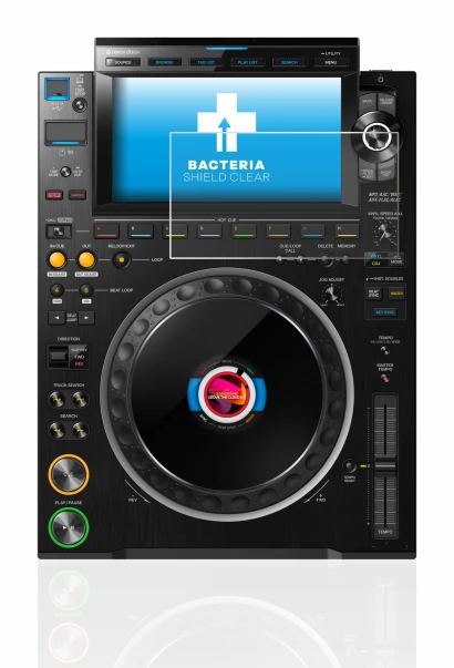 Image of the device Pioneer CDJ 3000 with a wide variety of screen protectors.