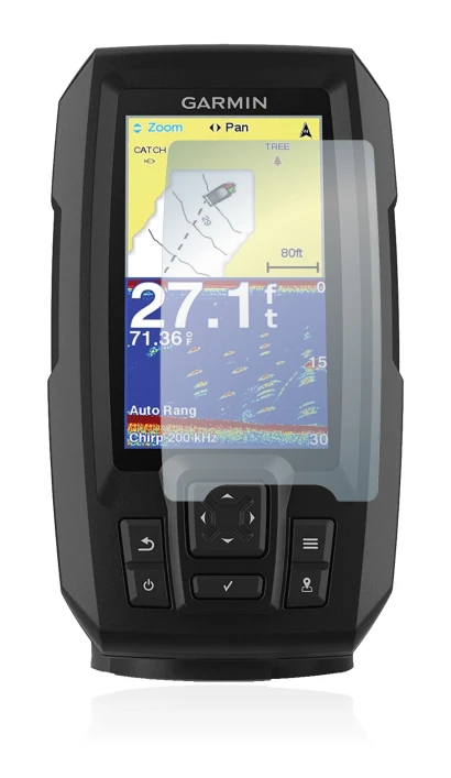 Image of the device Garmin Striker Vivid 4cv with a wide variety of screen protectors.