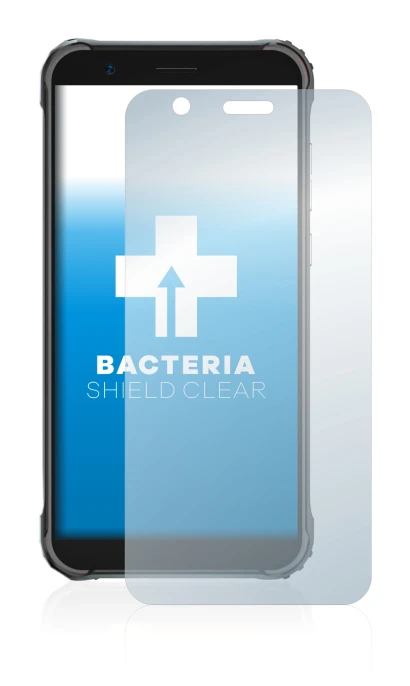 Image of the device Blackview BV4900 with a wide variety of screen protectors.