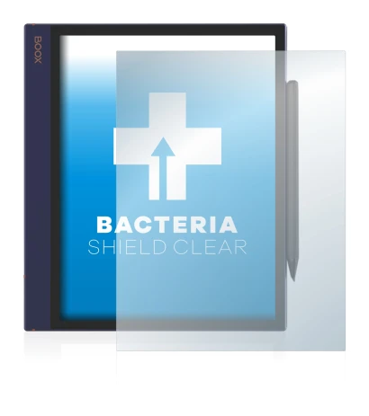 Image of the device Boox Note Air with a wide variety of screen protectors.
