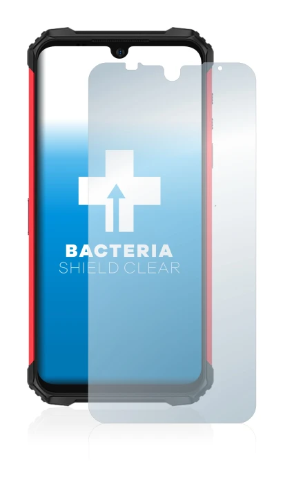 Image of the device Ulefone Armor 8 Pro with a wide variety of screen protectors.