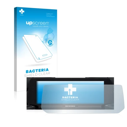 Front side of a product packaging with the brand logo upscreen. Next to it is the device BMW R 1250 RT 2021 Connectivity TFT 1