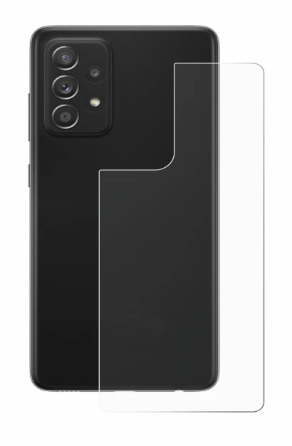 Image of the device Samsung Galaxy A52s 5G (Back) with a wide variety of screen protectors.