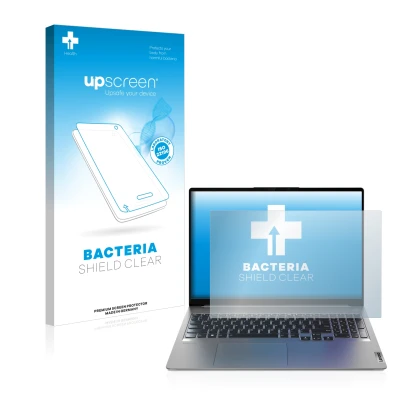 Front side of a product packaging with the brand logo upscreen. Next to it is the device Lenovo IdeaPad 5 Pro 16" (6th. Gen.) 