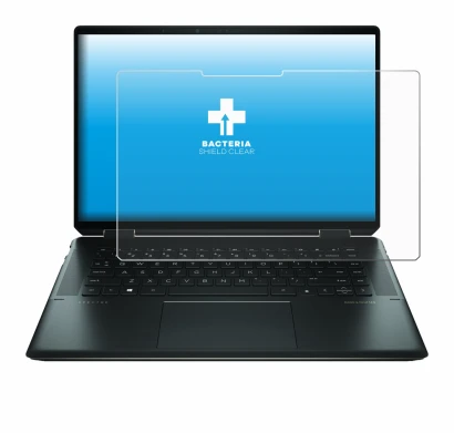 Image of the device HP Spectre x360 16" 2-in-1 2021 with a wide variety of screen protectors.