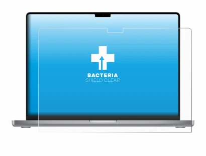 Image of the device Apple MacBook Pro 16" 2021 with a wide variety of screen protectors.