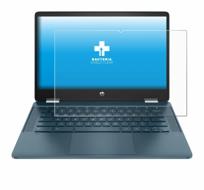 Image of the device HP Chromebook x360 (14b-cbX) with a wide variety of screen protectors.