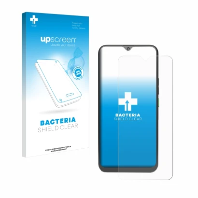 Front side of a product packaging with the brand logo upscreen. Next to it is the device 4G Systems Rephone shown with the cor
