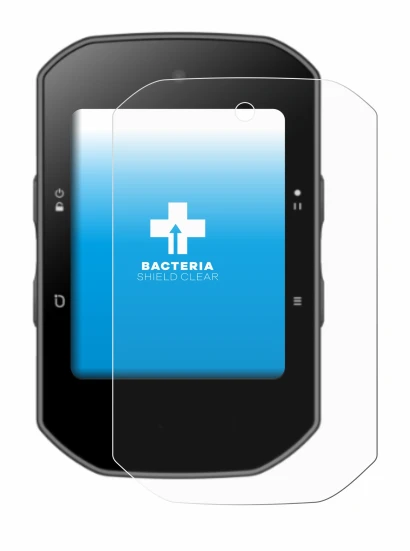 Image of the device Bryton Rider S500 with a wide variety of screen protectors.