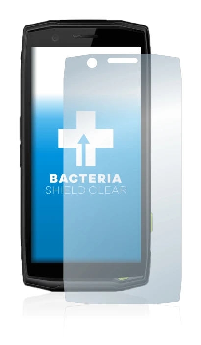 Image of the device Crosscall Action-X5 with a wide variety of screen protectors.