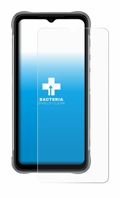 Image of the device Umidigi Bison X10 with a wide variety of screen protectors.
