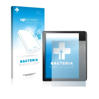 Front side of a product packaging with the brand logo upscreen. Next to it is the device Tolino Epos 3 shown with the correspo