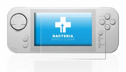 Image of the device Evercade EXP with a wide variety of screen protectors.