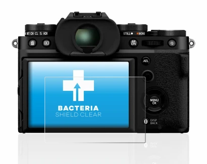 Image of the device Fujifilm X-T5 with a wide variety of screen protectors.