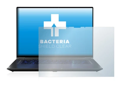 Image of the device ASUS ROG Flow X16 with a wide variety of screen protectors.