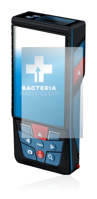 Image of the device Bosch GLM 150-27c with a wide variety of screen protectors.