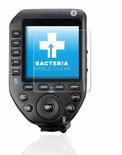 Image of the device Godox XPro II with a wide variety of screen protectors.