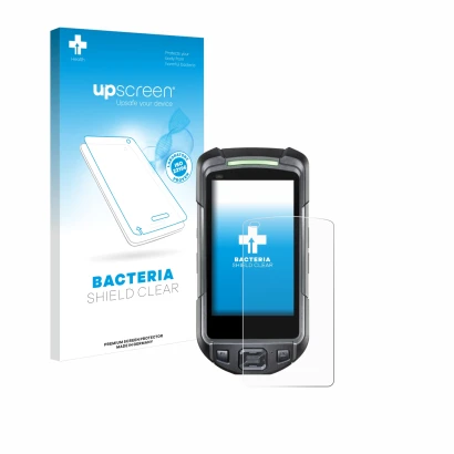 Front side of a product packaging with the brand logo upscreen. Next to it is the device Keyence BT-A700 shown with the corres