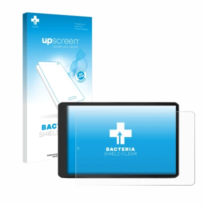 Front side of a product packaging with the brand logo upscreen. Next to it is the device Garmin Camper 1095 shown with the cor