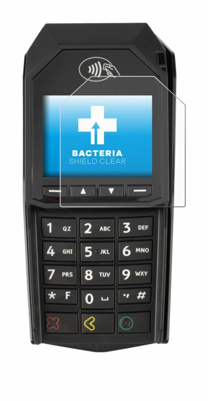 Image of the device ingenico Lane/3000 (non-touch) with a wide variety of screen protectors.