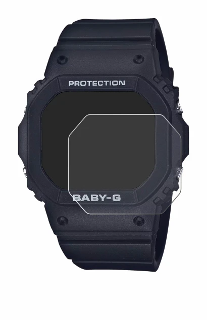 Image of the device Casio Baby-G BGD-565 with a wide variety of screen protectors.