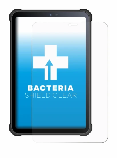 Image of the device Oukitel RT3 with a wide variety of screen protectors.