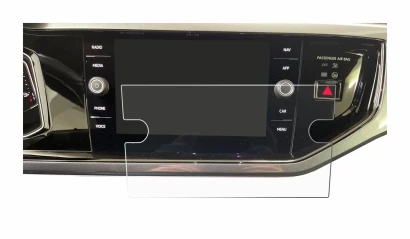 Image of the device Volkswagen Polo VI Ready 2 Discover 8" with a wide variety of screen protectors.