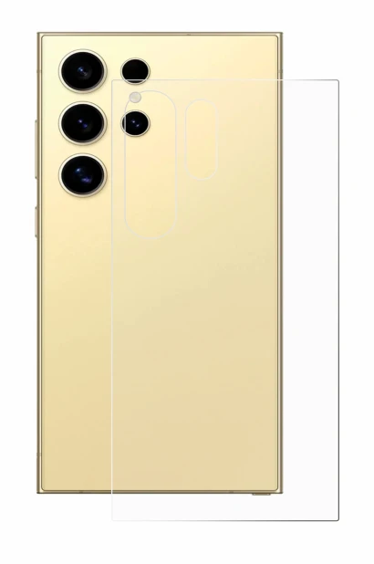 Image of the device Samsung Galaxy S24 Ultra (Back) with a wide variety of screen protectors.