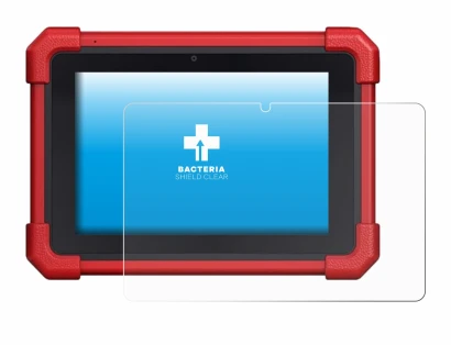 Image of the device Launch MOT IV (4) with a wide variety of screen protectors.