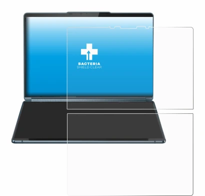 Image of the device Lenovo Yoga Book 9i Gen 9 with a wide variety of screen protectors.