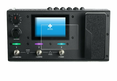 Image of the device Headrush MX5 with a wide variety of screen protectors.