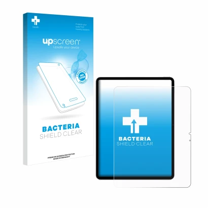 Front side of a product packaging with the brand logo upscreen. Next to it is the device Apple iPad Air 13" M2 WiFi 2024 shown