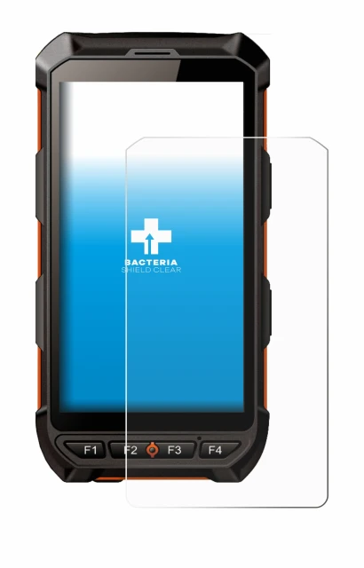 Image of the device iDTronic C9 RED with a wide variety of screen protectors.