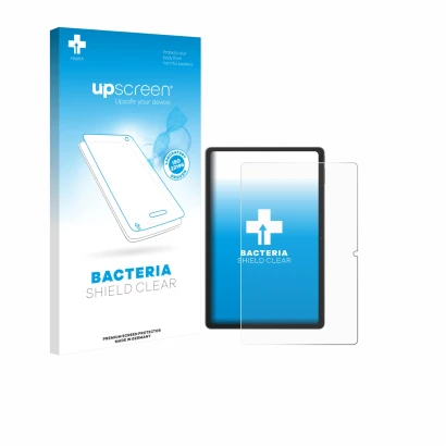 Front side of a product packaging with the brand logo upscreen. Next to it is the device Blackview Tab 16 Pro shown with the c