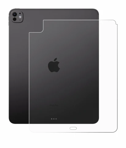 Image of the device Apple iPad Pro 13" 2024 (Back) with a wide variety of screen protectors.