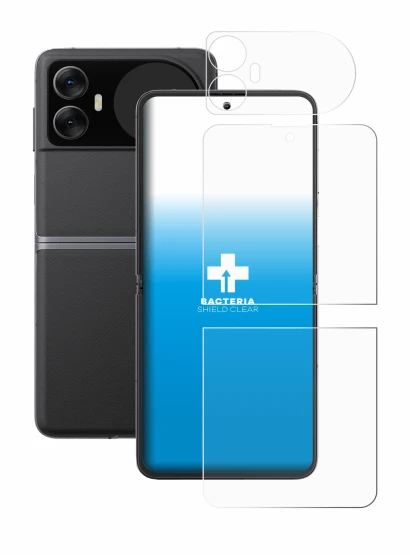 Image of the device Blackview Hero 10 (Front+Back) with a wide variety of screen protectors.