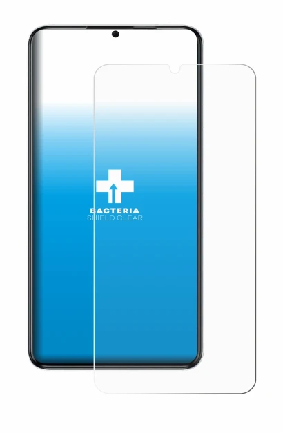 Image of the device Oukitel C50 with a wide variety of screen protectors.