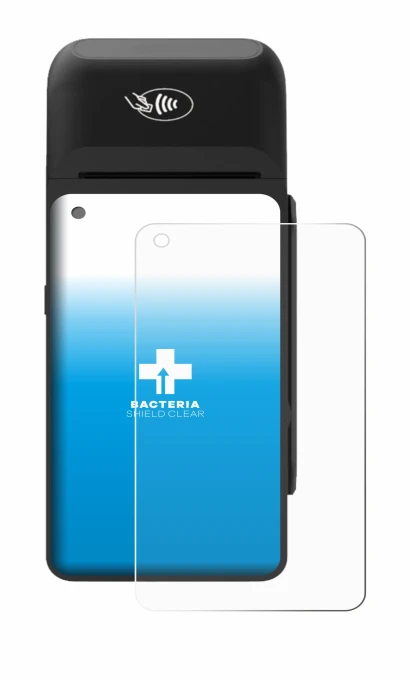 Image of the device Verifone T650c with a wide variety of screen protectors.