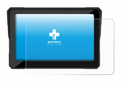 Image of the device Carpuride W702B 7" with a wide variety of screen protectors.