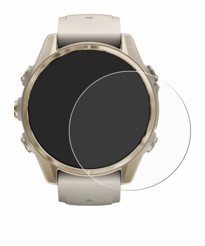 Image of the device Garmin Fenix 8 (43 mm) with a wide variety of screen protectors.