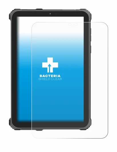 Image of the device Oukitel RT3 Pro with a wide variety of screen protectors.
