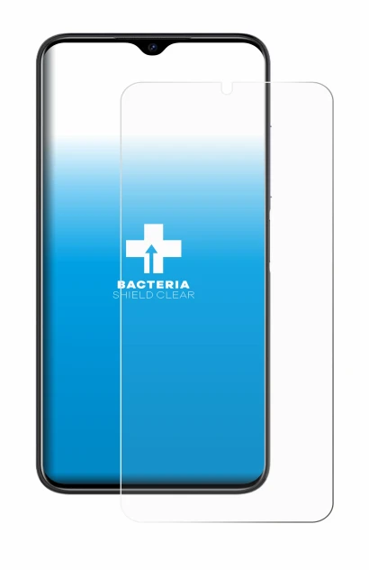 Image of the device Doogee N50 Pro with a wide variety of screen protectors.