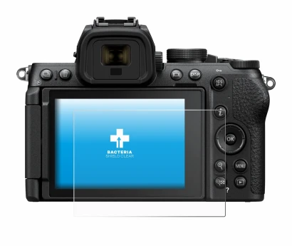 Image of the device Nikon Z50 II with a wide variety of screen protectors.