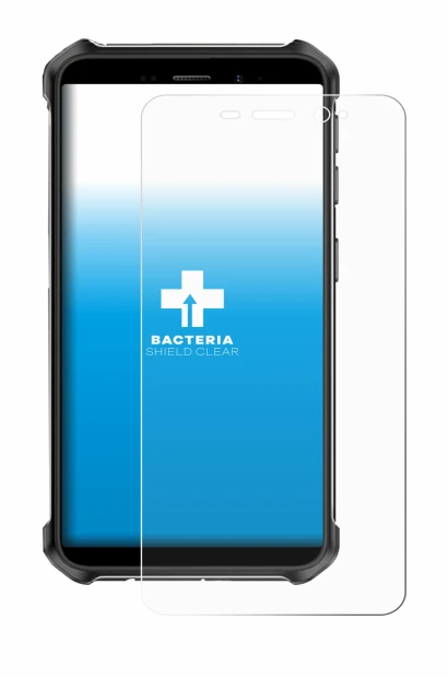 Image of the device Ulefone Armor X12 with a wide variety of screen protectors.