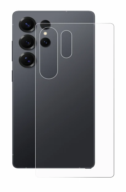 Image of the device Samsung Galaxy S25 Ultra Enterprise Edition (Back) with a wide variety of screen protectors.