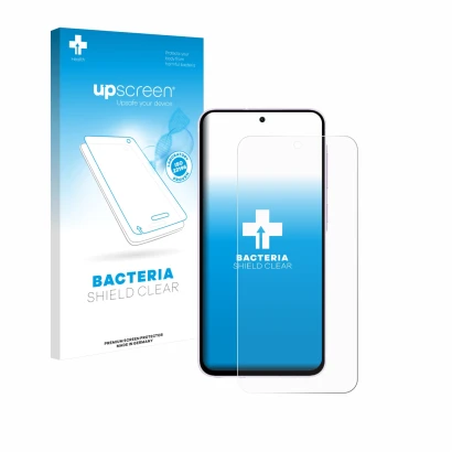 Front side of a product packaging with the brand logo upscreen. Next to it is the device Samsung Galaxy A56 5G shown with the 