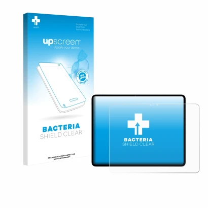 Front side of a product packaging with the brand logo upscreen. Next to it is the device Apple iPad Air 13" M3 2025 shown with